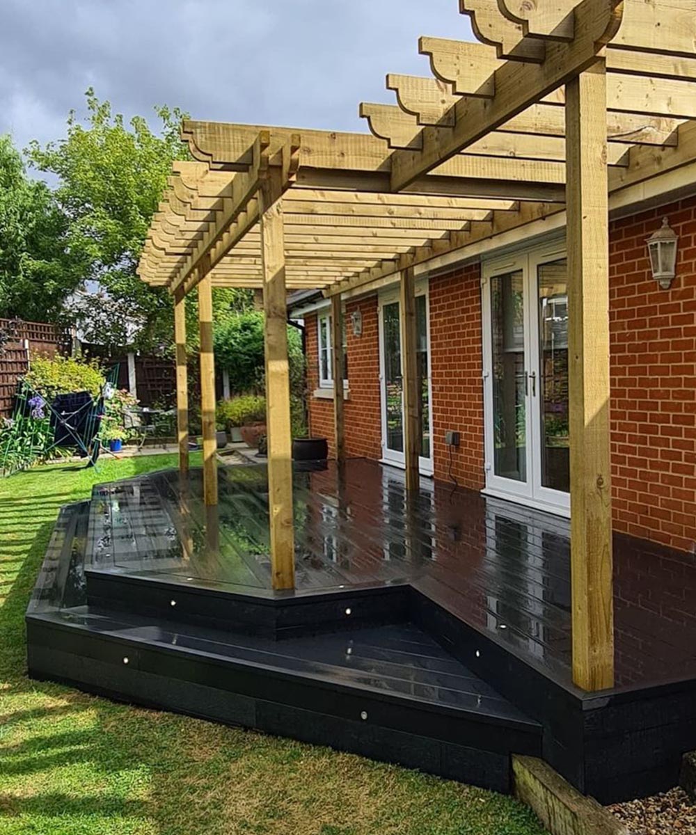 WPC Composite Decking Boards Alpha Decking